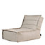 icon Dolce Indoor Outdoor Bean Bag Lounger Beige Patio Chairs
