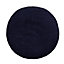 icon Frankie Corduroy Bean Bag Pouffe Navy Blue Large Cord Footstools