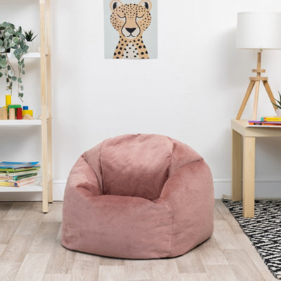 Childrens pink deals bean bag