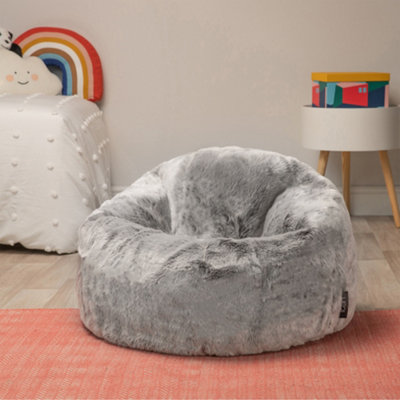 Faux fur beanbag cover hot sale