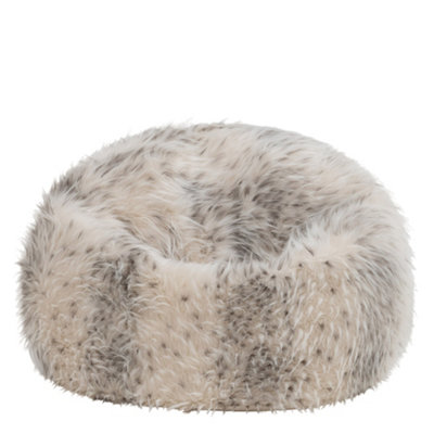 Snowcone Faux-Fur Bean Bag Chair