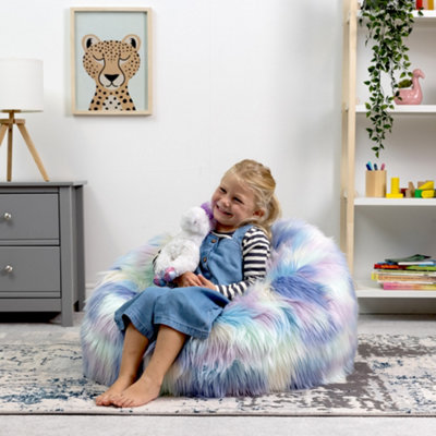 Unicorn deals fluffy chair