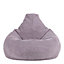 icon Kids Dalton Corduroy Bean Bag Chair Lavender Purple Childrens Bean Bags