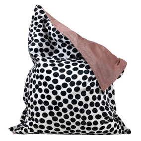 icon Kids Polka Dot Floor Cushion Bean Bag