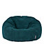 icon Kingston Classic Corduroy Bean Bag Teal Green Bean Bag Chair