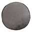icon Milano Velvet Bean Bag Pouffe Charcoal Grey Large Velvet Footstools