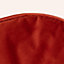 icon Milano Velvet Bean Bag Pouffe Terracotta Large Velvet Footstools