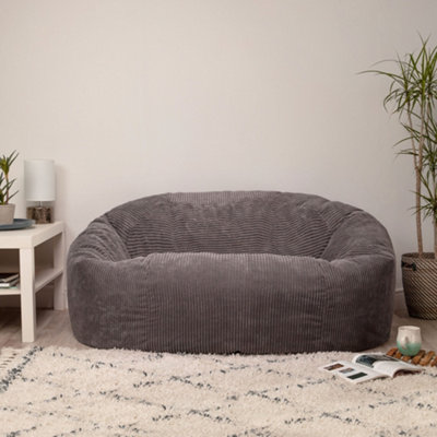 2 seater cheap bean bag sofa