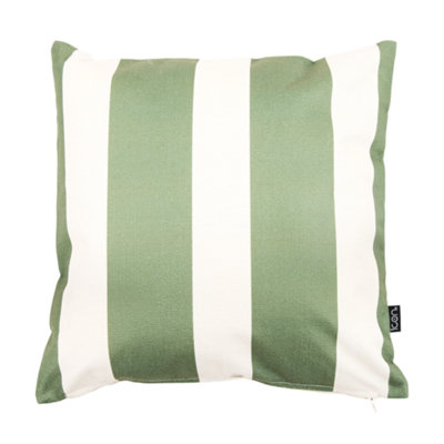 icon Striped Scatter Cushion Green 43x43cm