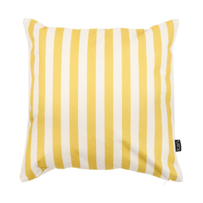 icon Striped Scatter Cushion Yellow 43x43cm