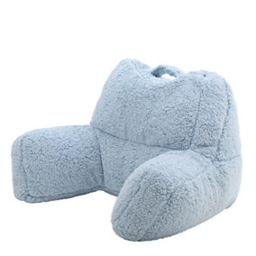 icon Teddy Bear Cuddle Cushion Blue Reading Support Pillow