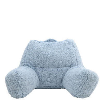 icon Teddy Bear Cuddle Cushion Blue Reading Support Pillow