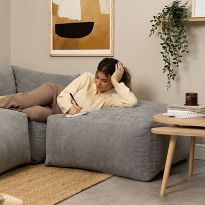 Bean bag sectional couch on sale