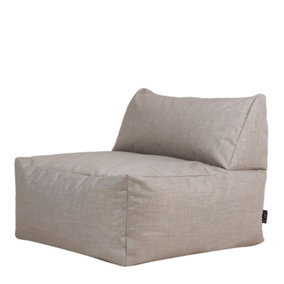 icon Tetra Outdoor Floor Sofa Bean Bag Recliner Section Chair Grey