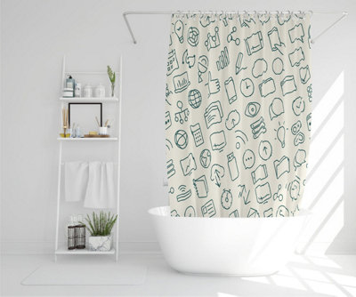 icons (Shower Curtain) / Default Title Price Comparisons | Compare The Build