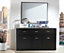Idea 09 Contemporary Sideboard Cabinet 3 Drawers 3 Doors 3 Shelves Black (H)910mm (W)1600mm (D)420mm