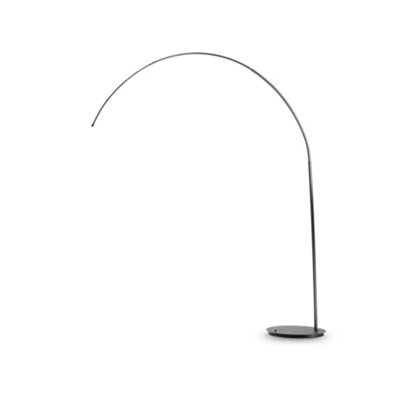 Ideal Lux Dorsale Arc Floor Lamp Matte Black