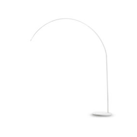 Ideal Lux Dorsale Arc Floor Lamp White