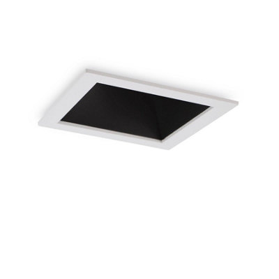 Ideal Lux Game LED 1 Light Recessed Spotlight White Black