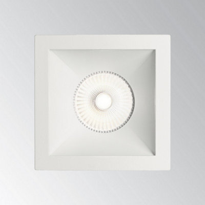 Ideal Lux Game LED 1 Light Recessed Spotlight White