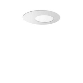 Ideal Lux Iride Integrated LED Decorative Flush Ceiling Light White 1450Lm 3000K