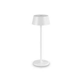 Ideal Lux Pure Integrated LED Table Lamp White 230Lm 3000K IP54