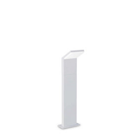Ideal Lux Style Integrated LED 50cm Outdoor Bollard White 1050Lm 3000K IP54