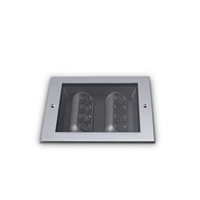 Ideal Lux Taurus Integrated LED Outdoor Recessed Ground Light Square Steel 1300Lm 3000K IP67