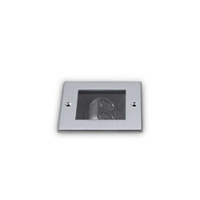 Ideal Lux Taurus Integrated LED Outdoor Recessed Ground Light Square Steel 420Lm 3000K IP67