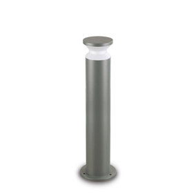 Ideal Lux Torre Outdoor Bollard Anthracite Grey IP65