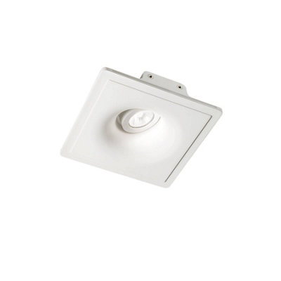Ideal Lux Zephyr 1 Light Recessed Spotlight White