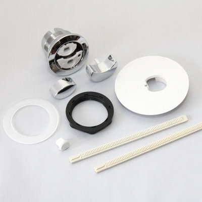 Ideal Standard Armitage Shanks EV344AA Chrome Toilet Flush Push Button - 3
