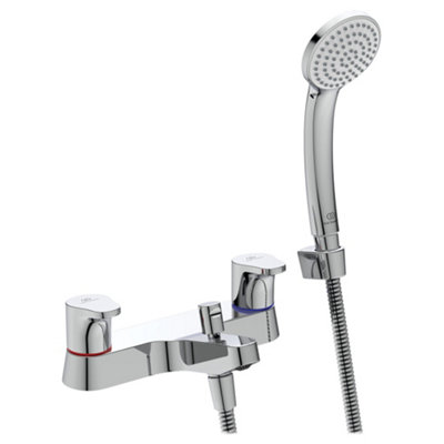 Ideal Standard Cerabase dual control bath shower mixer tap, BD058AA, chrome Price Comparisons | Compare The Build