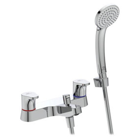 Ideal Standard Cerabase dual control bath shower mixer tap, BD058AA, chrome