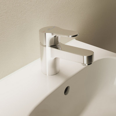 Ideal Standard Cerabase single lever mini basin mixer tap, BD454AA, chrome