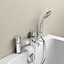 Ideal Standard Ceraflex Dual Control Bath Shower Mixer Tap, B1823AA, Chrome