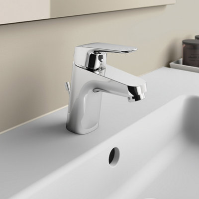 Ideal Standard Ceraflex Mixer Basin Tap with Pop Up Waste, B1811AA, Chrome