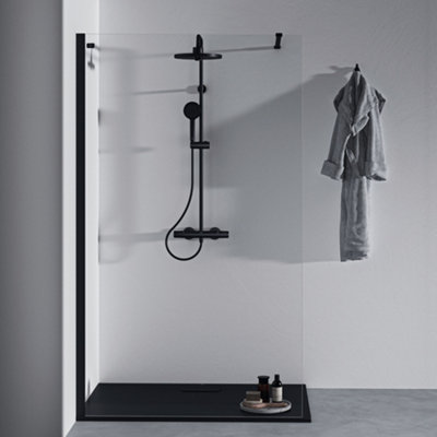 Ideal Standard Ceratherm T25+ Thermostatic Dual Mixer Shower, Black, A7211XG