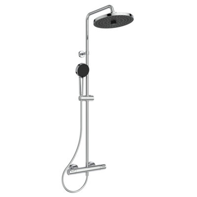 Ideal Standard Ceratherm T25+ Thermostatic Dual Mixer Shower, Chrome, A7211AA