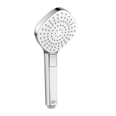 Ideal Standard Evo Diamond Shower Head - 3 spray pattern, B2232AA, Chrome Price Comparisons | Compare The Build