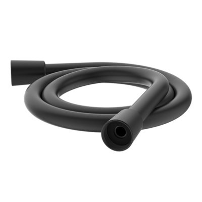 Ideal Standard Idealrain Idealflex Shower Hose, 1.25m, Silk Black