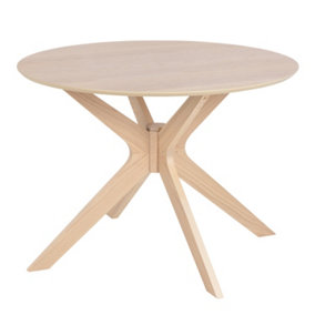 IDuncan Round Dining Table in White Oak