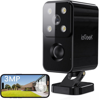 ieGeek 2K Wireless Outdoor Security Camera with Battery Power and WiFi