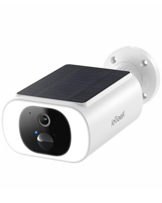 ieGeek 2K Wireless Outdoor Security Camera with Built-in Solar Panel ...
