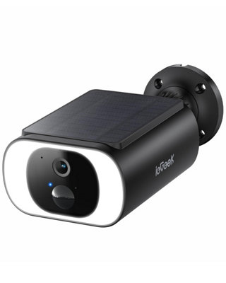 ieGeek 2K Wireless Outdoor Security Camera with Embedded Solar Panel ...