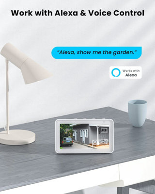 ieGeek 2K Wireless Outdoor Security Camera with Rechargeable Battery ...