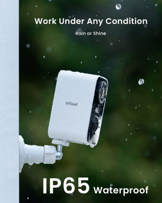 ieGeek 4G LTE Überwachungskamera Aussen Solar mit SIM Karte,Überwachungskamera ohne WLAN, Kamera