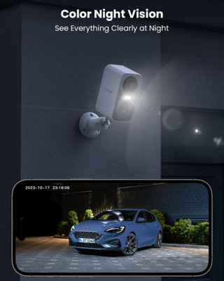ieGeek 5MP Wireless Outdoor Security Camera with Colour Night Vision ...