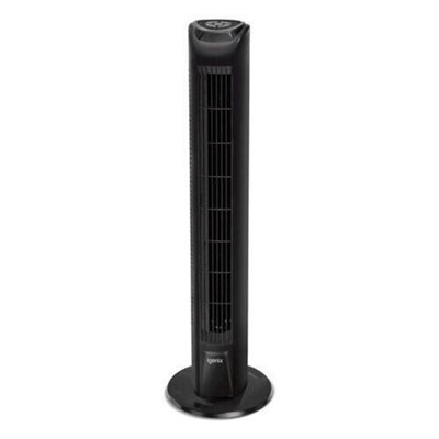 Igenix DF0035TBL Tower Fan, Oscillating, 7.5 Hour Timer, 29 Inch, Black ...