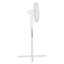Igenix DF1655 Pedestal Fan, 16 Inch, 50 W, Oscillating, 3 Speeds, White